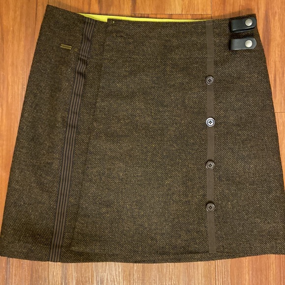 Prana button-front mini skirt - Picture 8 of 10